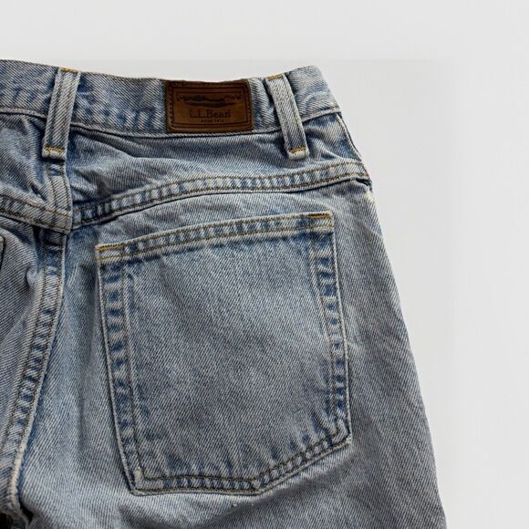 Vintage 90s LL Bean Double L Classic Fit Mom Jeans Women’s Sz 6 Light Washed - Picture 7 of 14
